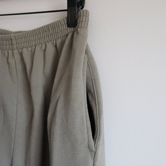 Northern Reflections Women's Green Sz Lrg Relaxed Elastic Fleece Sweatpants - Picture 5 of 12